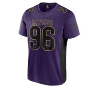 NFL Baltimore Ravens Core Foundation Top Polymesh Shirt Lila, morado, L