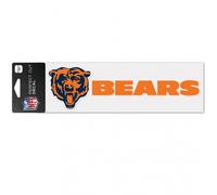 NFL Calcomanías de corte perfecto con diseño de Chicago Bears, 7,6 x 25,4 cm