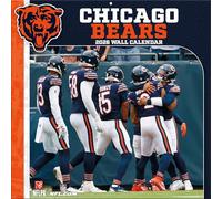 NFL Calendario de pared 2026 30 x 60 cm Chicago Bears