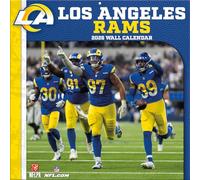NFL Calendario de pared 2026, 30 x 60 cm, Los Angeles Rams