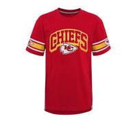 NFL - Camiseta oficial de fútbol americano de manga corta para niños de 8 a 20 años, color del equipo victorioso, Jefes de Kansas City, 18-20