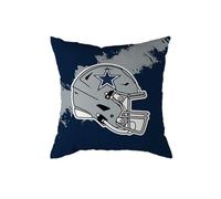 NFL Cojín Dallas Cowboys Football Cushion Brush Pillow Cojín Sofá 50 x 50 cm, multicolor, 50x50cm