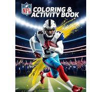 NFL Coloring & Activity Book: 32 American Football Team Logos, 100+ Fun Facts, and 100+ Trivia! Perfect For All Ages