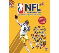 NFL Coloring Book: Color All 32 Teams, Logos, Jerseys & Football Legends