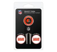 NFL Divot Tool Pack con 3 Pelota de Golf Marcadores, 30745, Cleveland Browns, Talla única