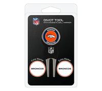 NFL Divot Tool Pack con 3 Pelota de Golf Marcadores, 30845, Denver Broncos, Talla única