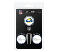 NFL Divot Tool Pack con 3 Pelota de Golf Marcadores, 32545, St. Louis RAMS, Talla única