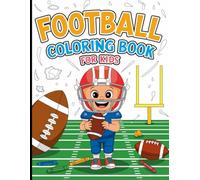 NFL Football Coloring Book For Kids Cute And Amazing Activity Pages