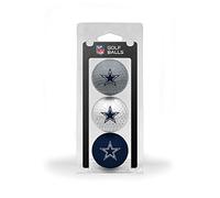 NFL - Juego de 3 Pelotas de Golf, Mujer Infantil Hombre Unisex Adulto, 32305, Dallas Cowboys, Talla única