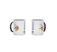 NFL Minnesota Vikings - Taza de café (325 ml, doble logotipo)