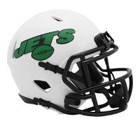NFL New York Jets NY Lunar Eclipse Mini casco Speed Riddell casco de fútbol a...