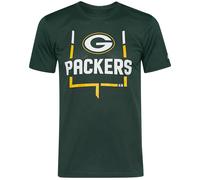 NFL Nike Hombre Fan Ocio Camiseta N199-00A-7W-0Y6 Negro Gris Azul Verde