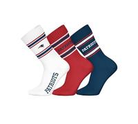 Homos NFL Calcetines deportivos unisex Patriots 3pk Crew Socks (3 unidades)