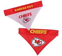 NFL Reversible Bandana para perros y gatos. Malla & Premium Bordado equipo bufanda Bandana. Perro Cumpleaños, Partido de fútbol de, juegos. Mascotas Bandana doble cara disponibles en 32 Nfl equipos y 2 tamaños