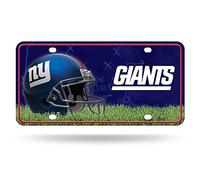 NFL Rico Industries - Placa de Metal para matrícula, New York Giants