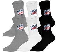NFL Calcetines deportivos unisex Shield de 6 unidades (6 unidades)