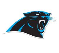 NFL Siskiyou Sports Fan Shop Carolina Panthers Auto calcomanía de 8 pulgadas color del equipo