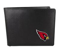 NFL Siskiyou Sports Mens Arizona Cardinals Bi-Fold Wallet One Size Black