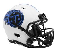 NFL Tennessee Titans Lunar Eclipse Mini casco Speed Riddell casco de fútbol a...