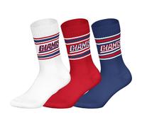 NFL Unisex Calcetines, 3er Paquete - Equipos, 3Pack Crew Fútbol, Logo, Ba