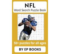 NFL Word Search Puzzle Book: 50+ PUZZLES FOR ALL AGES