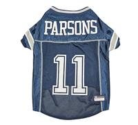 NFLPA MICAH PARSONS - Camiseta de malla para perros de la NFLPA MICAH PARSONS, camiseta de malla para perros de la NFLPA
