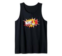 NFLX Salpicadura Estilo cómic Camiseta sin Mangas