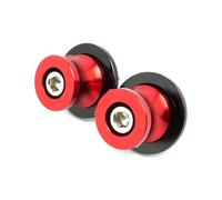 NFNVEKESD Diábolos para Moto 1 Par para para Zx6r para ZX 6R para Zx636 2013-2021 2022 2023 Carretes Basculantes para Motocicleta Tornillos De Soporte Deslizantes Pernos De 8MM(ZX6R Red)