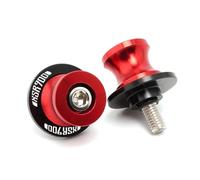 NFNVEKESD Diábolos para Moto para Y&amaha para XSR 900 ABS para XSR900 ABS 2017 2018 2019 2020 2021 2022 2023 2024 Carretes Basculantes Motocicleta Deslizador Tornillos De Soporte De 6mm(Red)