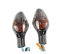 NFNVEKESD Indicadores De Motocicleta Per Honda Para CBR500R CBR650F CB650F CB500F CB500X MSX125 Rebel 500 300 Intermitentes Direccionales Motocicleta(Dark Grey)