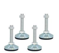 NFOQRVKW Niveladores de muebles, 4 patas de soporte ajustables, patas de nivelación antideslizantes, patas de nivelación resistentes, D80 x 96, M16