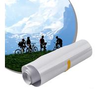 Nfor Cinta protectora transparente para cuadro de bicicleta, película de PVC transparente para tubo descendente de bicicleta de montaña y protector de vaina, rollo de 15 cm x 100 cm, 1 paquete