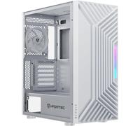 Nfortec Nervia ARGB Torre ATX Frontal Mallado 3D Cristal Templado 4 Ventiladores Blanca