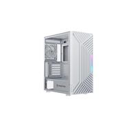 Nfortec Nervia ARGB Torre ATX Frontal Mallado 3D Cristal Templado 4 Ventiladores Blanca