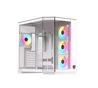 Nfortec Pulsar ATX A-RGB Torre PC Gaming Blanca