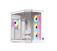 Nfortec Pulsar ATX A-RGB Torre PC Gaming Blanca
