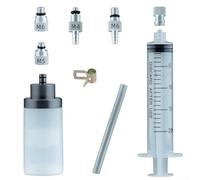 NFOX - Kit de herramientas de purga de freno hidráulico multifunción con tubo de aceite, juego de mantenimiento de aleación de aluminio CNC para zoom para frenos xod GT267, kit de reparación de