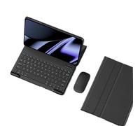 NFQZAWSKX Accesorios Funda protectora con teclado QWERTY desmontable Kit adecuado para Honor Pad X9/X8A 11 pulgadas 2024(Black+teclado+ratón)