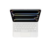 NFQZAWSKX Accessories Teclado Touchpoint Control Compatible con iPad Pro de 11 Pulgadas M4 2024, Compatible con Varios Idiomas(White+Spanish)