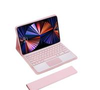 NFQZAWSKX Funda de Cuero TPU con Teclado retroiluminado RGB Adecuada for Redmi Pad Universal de 10,6 Pulgadas(Pink+Touch Keyboard)