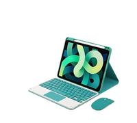 NFQZAWSKX Funda Protectora Desmontable for Teclado QWERTY, Adecuada for Huawei Matepad de 11 Pulgadas 2023(Dark Green+Touch Keyboard+Mouse)