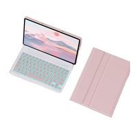 NFQZAWSKX Funda Protectora for Teclado magnético portátil retroiluminada, Adecuada for Redmi Pad de 10,6 Pulgadas(Pink+Keyboard)