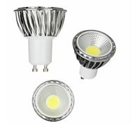NFQZAWSKX HongHeFu, Paquete de 10, foco LED COB, CA 85-265 V, GU10, 5 W, iluminación for el hogar(Cold White)