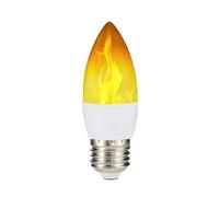 NFQZAWSKX HongHeFu, Paquete de 10 lámparas LED de llama AC85-265V 3W Iluminación decorativa creativa