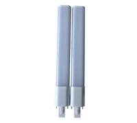 NFQZAWSKX HongHeFu Paquete de 5, lámpara de tubo LED con forma de palillos chinos, CA 85-265 V, 10 W, G23/Gx23, 60-2835 SMD, aluminio grueso, sin luces estroboscópicas(Natural white,10W G23)