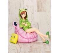 NFsgVCGJ Toaru Kagaku No Railgun T -Mikoto Misaka -Gekota Covered Ver. Figura Completa 1/7/Cabeza Intercambiable/Modelo de Personaje Pintado/Modelo de Juguete/PVC/Anime Coleccionable