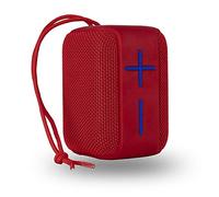 NG Roller Coaster Red - Altavoz Bluetooth Portátil 10W Resistente al Agua Waterproof IPX6, con Batería Recargable y Entradas USB/Micro SD/AUX IN, Rojo