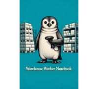 NG12 Warehouse Worker Notebook - Penguin Edition: 120 Pages of Grid for Warehouse Workers and Logistics Staff | 6×9 in (Penguin Professions Series)