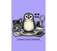 NG20 Content Creator Notebook - Penguin Edition: 120 Pages of Grid for Content Creators and Digital Artists | 6×9 in (Penguin Professions Series)