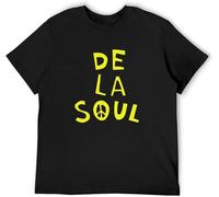 NGA De La Soul T Shirt Golden Era Hip Hop is Dead 3 Feet High and Rising Navy Mens